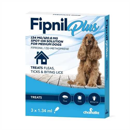 Fipnil Plus Spot on for Dogs Thumbnail Fipnil Plus Spot on for Dogs Thumbnail