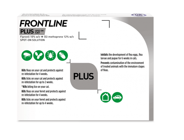 Frontline Plus for Cats Thumbnail Frontline Plus for Cats Thumbnail