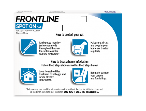 Frontline Spot On Cat Thumbnail Frontline Spot On Cat Thumbnail