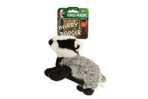 Barry Badger Plush Dog Toy